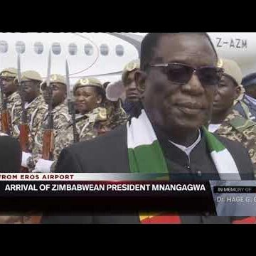 GEINGOB MEMORIAL | Zimbabwean President Emmerson Mnangagwa arrives in Namibia – nbc