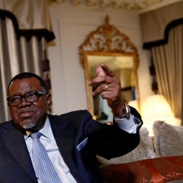 Calls for calm after Namibia president dies in hospital