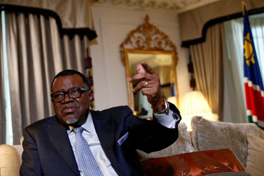 Calls for calm after Namibia president dies in hospital