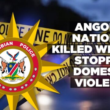 Angolan national killed while stopping domestic violence