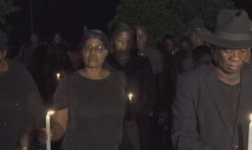 Community gathers in Bukalo for candlelight tribute to late President Geingob