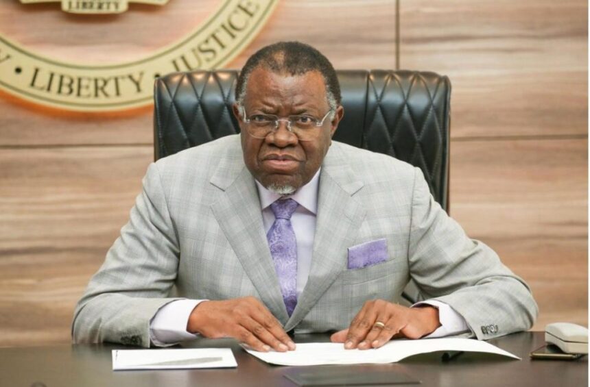 Geingob signed appointment of new Bank of Namibia board on sick bed