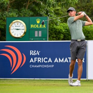 Golfers struggle at Africa Amateur Champs 