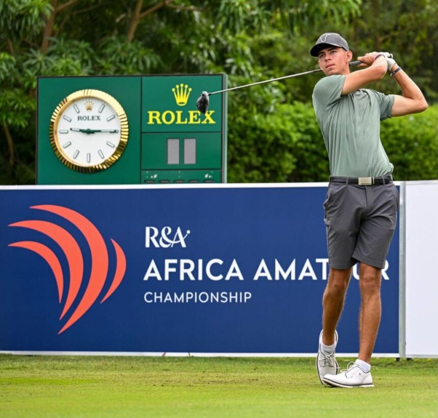 Golfers struggle at Africa Amateur Champs 