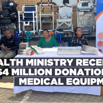 Health ministry receives N$4 million donation of medical equipment