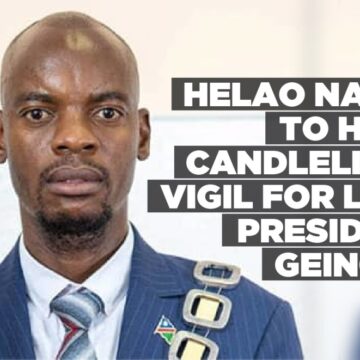 Helao Nafidi to host candlelight vigil for late President Geingob