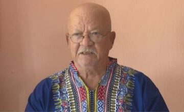 Kaptein Herbert George Britz of Rehoboth Baster community celebrates Geingob’s life