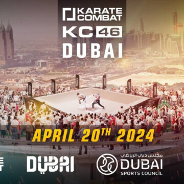 Karate Combat 46 coloca em foco a posição de Dubai como um dos principais destinos de turismo esportivo