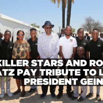 Killer Stars and Rough Beatz pay tribute to late President Geingob