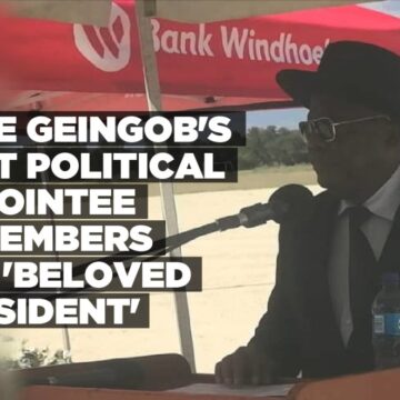 Late Geingob’s last political appointee remembers the ‘beloved President’