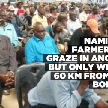 Namibian farmers to graze in Angola but only within 60 km from the border