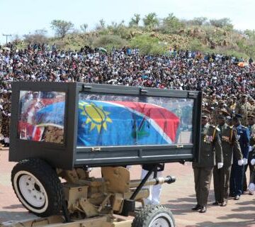 Namibians unite to pay respects to late President Geingob 