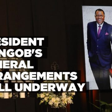 President Geingob’s funeral arrangements well underway