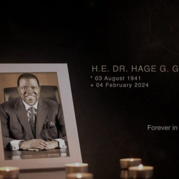 SWAPO PARTY MEMORIAL IN HONOUR OF THE LATE Dr. HAGE G. GEINGOB