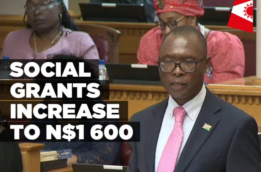 Social grants increase to N$1 600