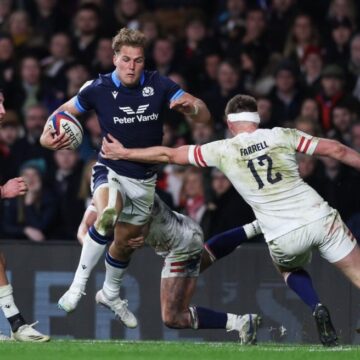 Van der Merwe hat-trick as Scotland beat England in Six Nations