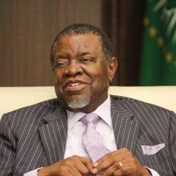 President Hage Geingob – the chief brand custodian  