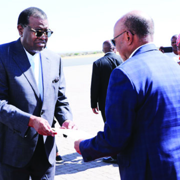 Mbumba recounts Geingob’s last days