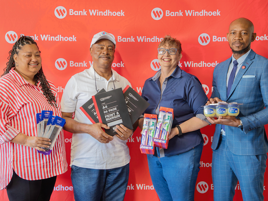 Bank Windhoek support schools with basic needs