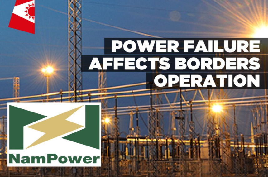 Power failure affects borders operation