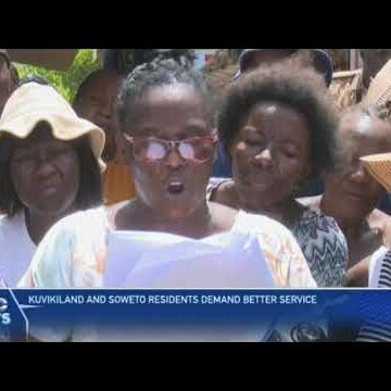 Kuvukiland, Soweto residents demand better service – nbc