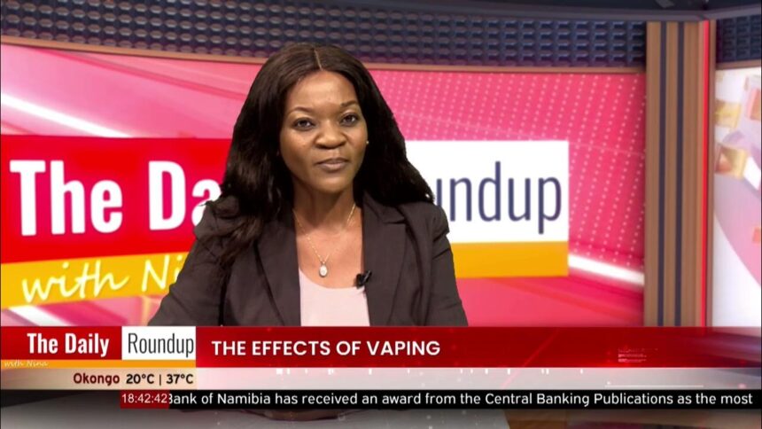 THE DAILY ROUNDUP WITH NINA | Effects of vaping – nbc