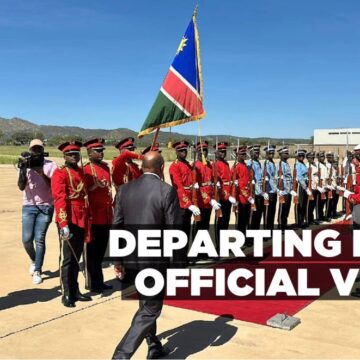 DEPARTING FOR OFFICIAL VISIT – Informanté