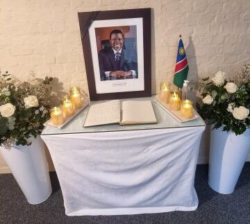 Legacy of late President Hage Geingob honored in Benelux diplomatic mission