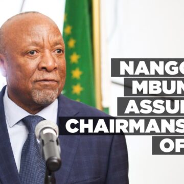 Nangolo Mbumba assumes Chairmanship of AU