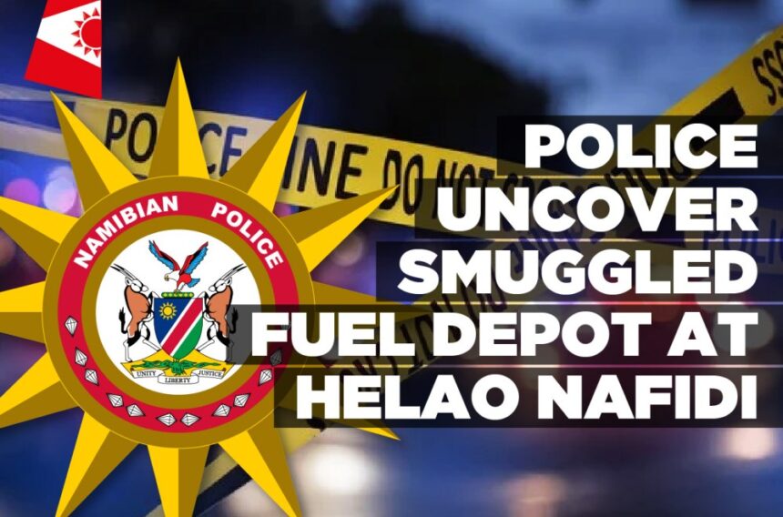 Police uncover smuggled fuel depot at Helao Nafidi