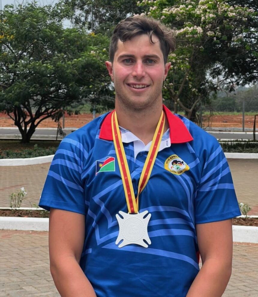 Skinner wins first Namibian medal