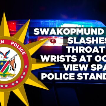 Swakopmund man slashes his throat and wrists at Ocean View Spar in police standoff