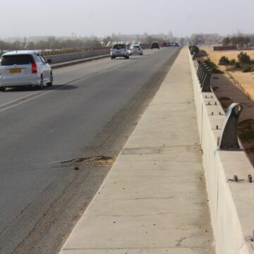 Two arrested over Swakop River bridge rail theft