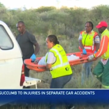 Two people succumbed to injuries sustained in separate car accidents along the B1 road – nbc