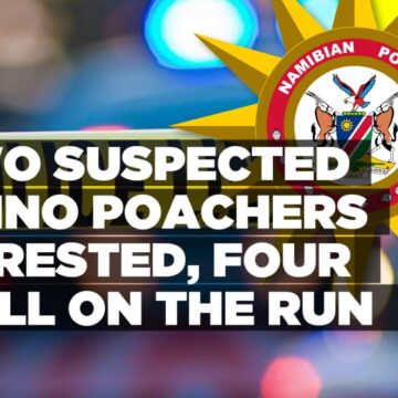 Two suspected rhino poachers arrested, four still on the run