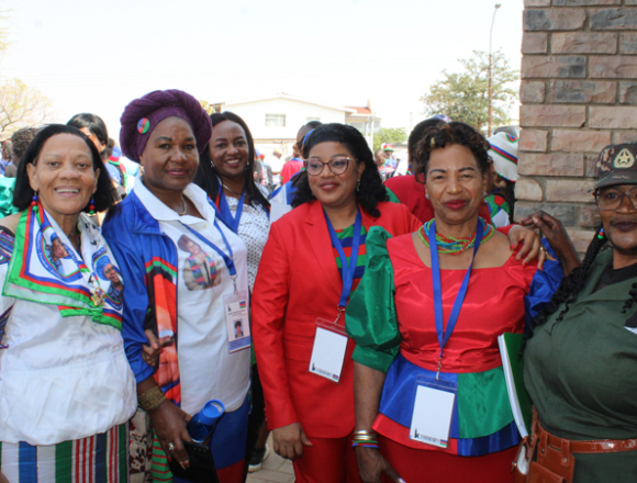 Swapo’s electoral college results for female candidates: