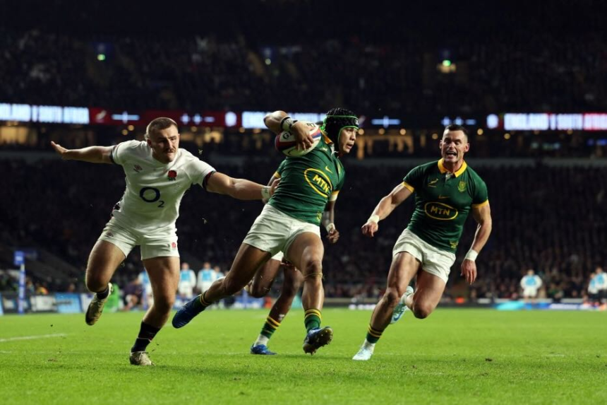 Kolbe double as South Africa condemn England to fifth successive defeat